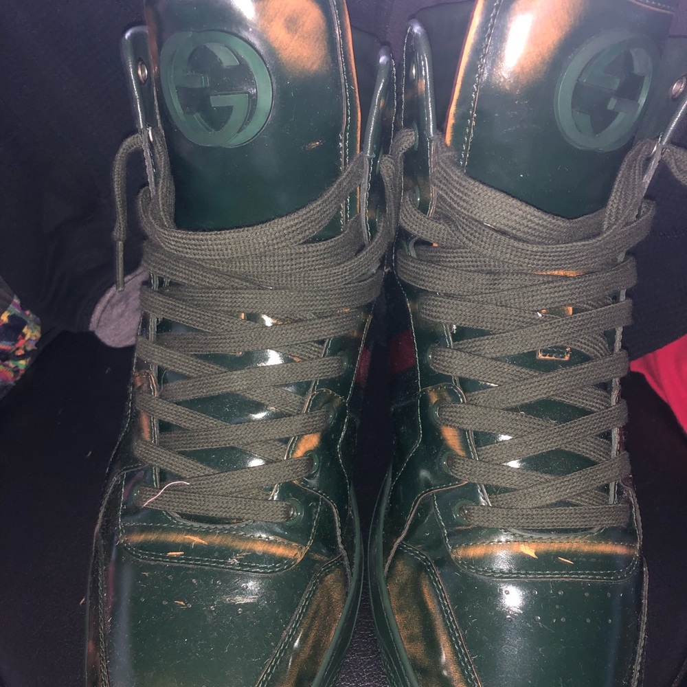Gucci high top sneakers